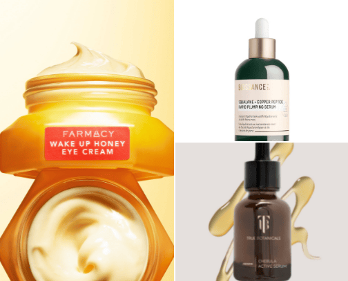 Skincare favorites - Dry skin cover photo collage