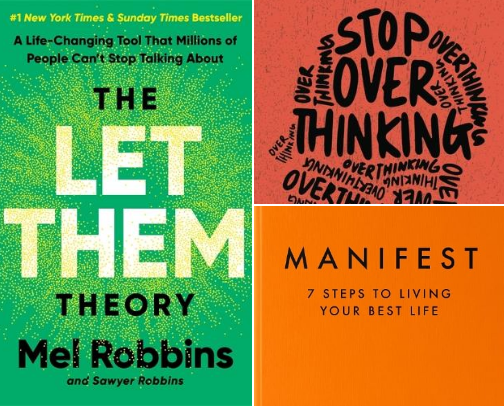 Mindset & Personal Growth Books for Focus, Habits & Self-Improvement cover photo collage