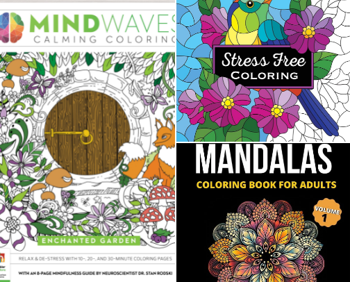 Coloring Books cover photo collage
