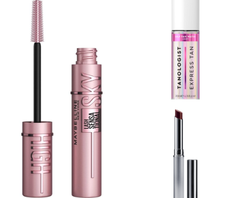 fav beauty & hygiene products cover photo collage