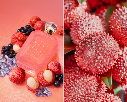 Like Me Lychee Shower Routine ft. Kayali Eden Sparkling Lychee cover photo collage