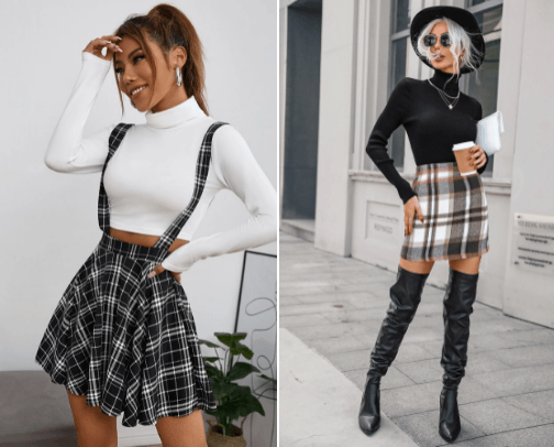 skirts cover photo collage