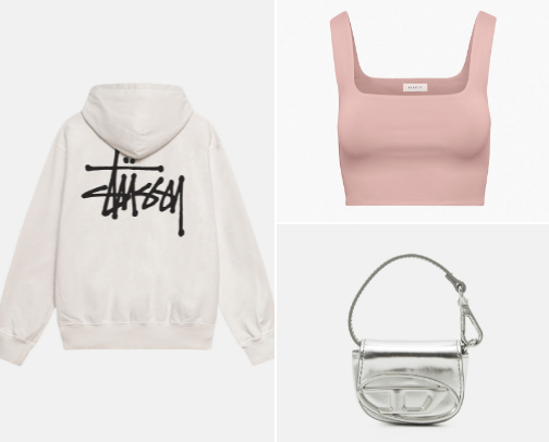 It girl wardrobe 🧘🏼‍♀️🫧🎧 cover photo collage