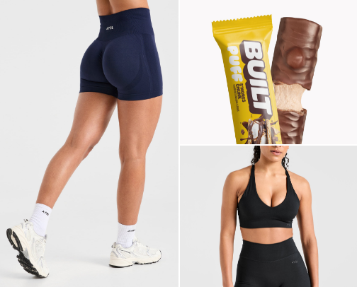 Fitness must haves cover photo collage