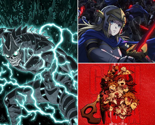 New Anime’s That Are Worth Watching cover photo collage