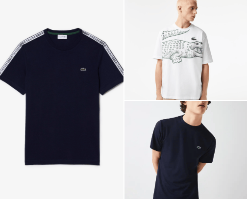 Lacoste T-shirt (Man) cover photo collage