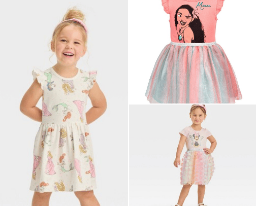 Target Toddler Princess Dresses cover photo collage