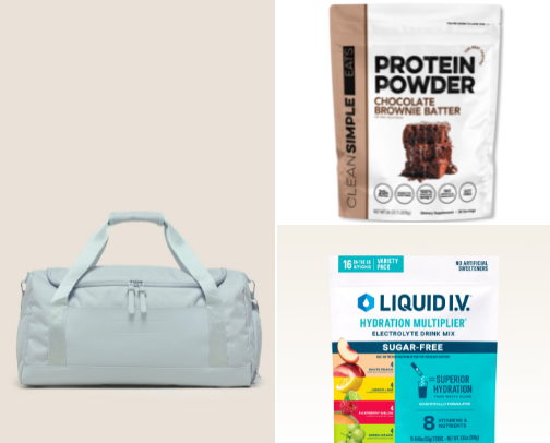 gym essentials cover photo collage