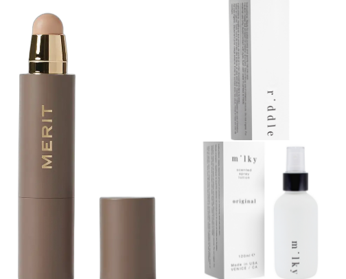 clean cosmetics recs from a minimalist cover photo collage