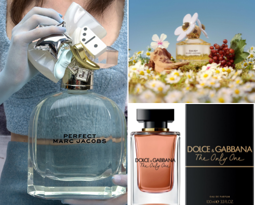 Scents !! 👛 cover photo collage