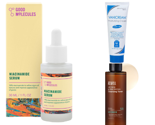 💋Skincare Staples I Swear By: My Go-To Products for Glow & Balance ✨ cover photo collage