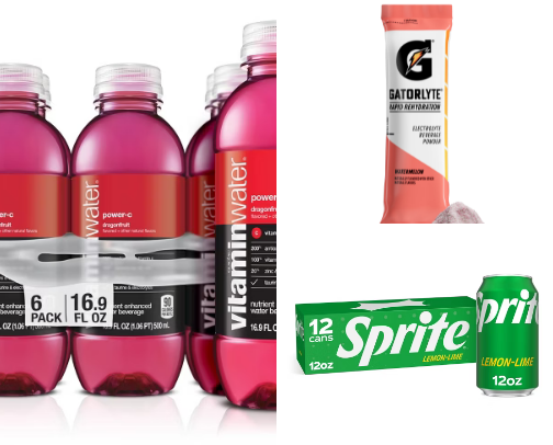 My favorite drinks cover photo collage