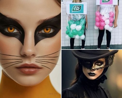 Witchin' Up Some Looks-Halloween Inspo cover photo collage