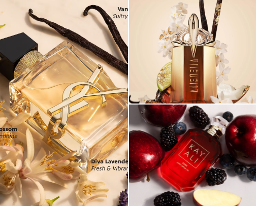 A Growing Perfume Collection - Must Have for Every Woman cover photo collage