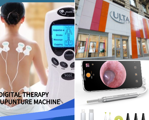Relaxing machine cover photo collage