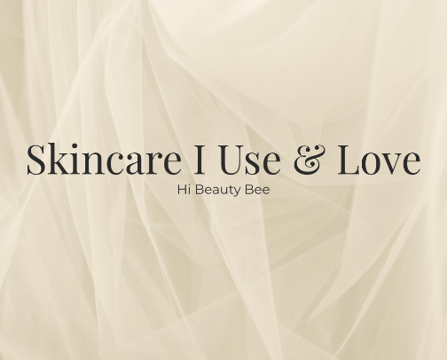Skincare I Actually Use cover photo collage