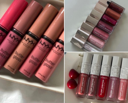 Best Lip Glosses & Lip Oils for Juicy🫦💄✨✨ cover photo collage