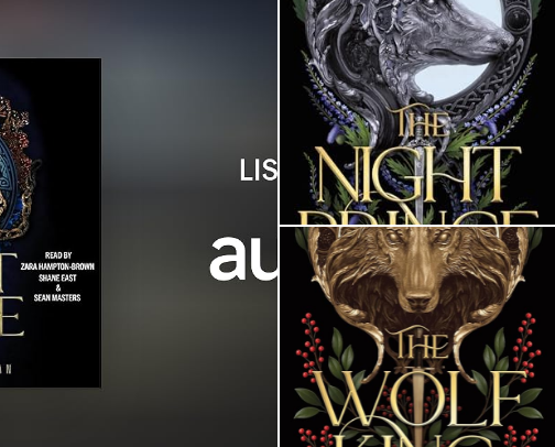 PDF Free - The Night Prince: The Wolf King, Book 2 dark romantasy picks cover photo collage