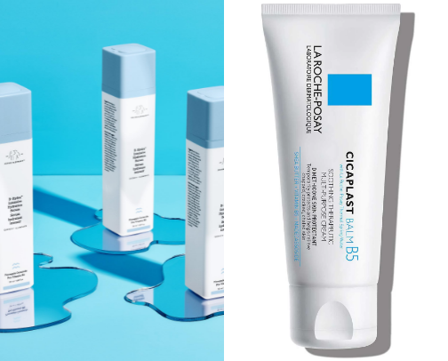 Soft Shinny and Elastic Skin- Day and Night Products cover photo collage