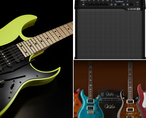 Music Gear cover photo collage