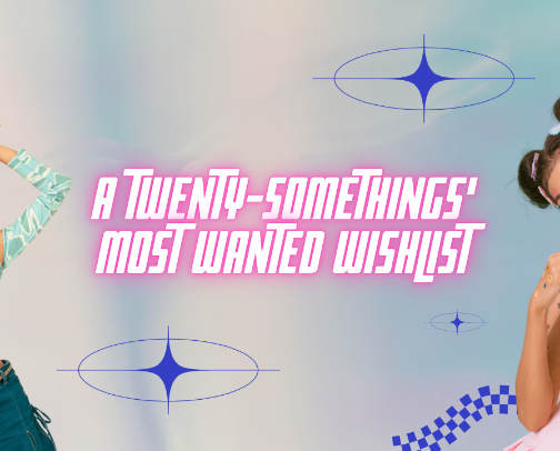 a twenty-something girl’s most wanted wishlist ⭐️ - MASTER LIST cover photo collage
