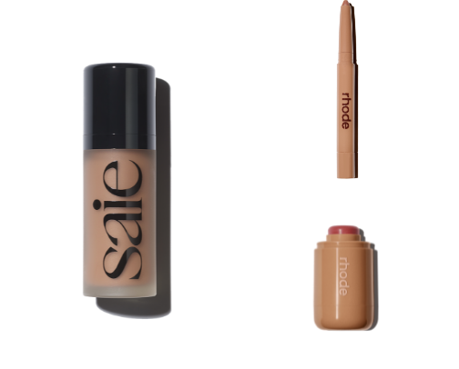 current makeup favs in my routine cover photo collage