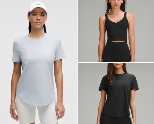 Give me all of the Lululemon cover photo collage