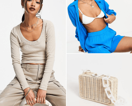 Very cute fashion pieces cover photo collage