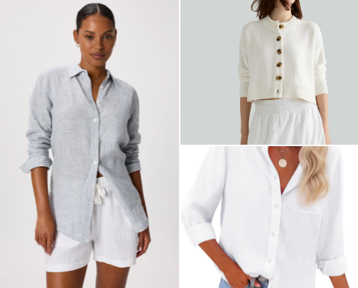 Effortless Spring Outfits (Capsule Wardrobe) cover photo collage