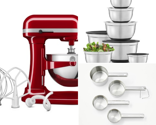 Cooking & Baking Essentials cover photo collage