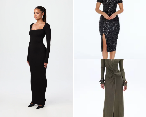 Dresses for all occasions cover photo collage