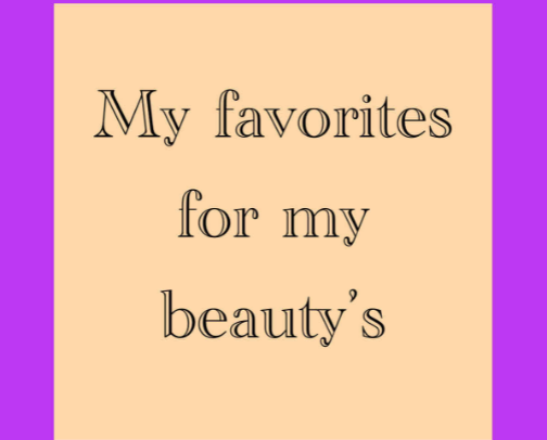 My favorite beauty recs💋 cover photo collage