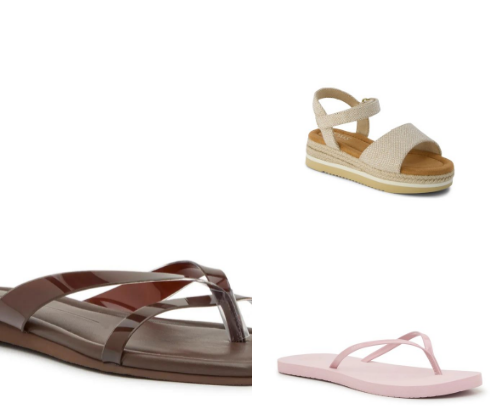Shoes from DSW cover photo collage