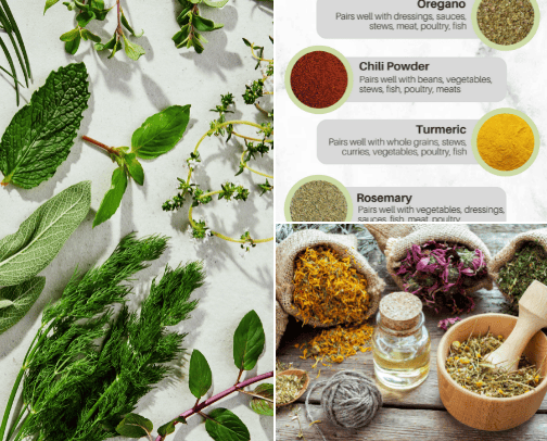Herbs have so many remedies! cover photo collage