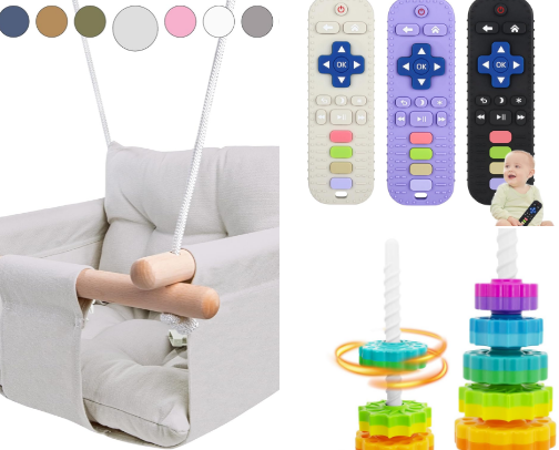 My 16-Month-Old’s Christmas Haul 🎄✨ cover photo collage