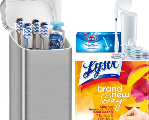 Bathroom Must Haves cover photo collage