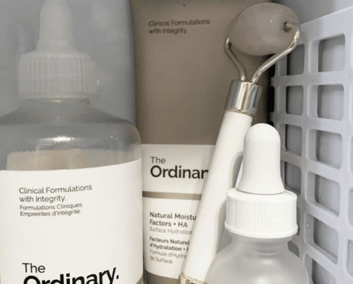 skincare cover photo collage