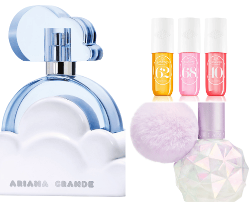 perfume & body mists cover photo collage
