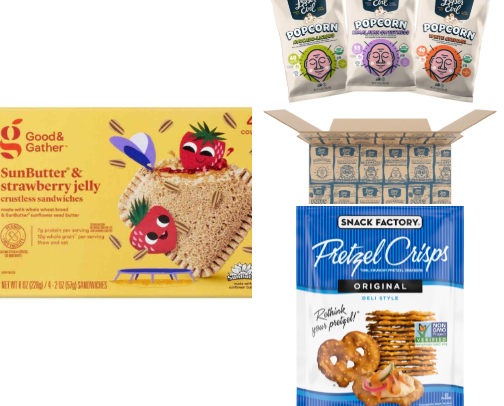 School lunch ideas cover photo collage