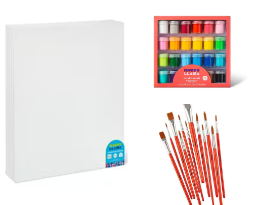 Basics to Brilliance: Art Supplies for Every Family cover photo collage