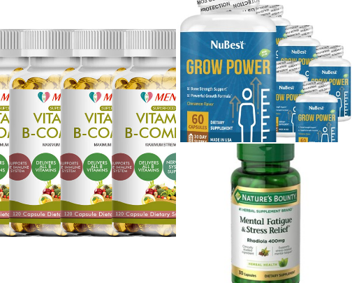 Best vitamins cover photo collage