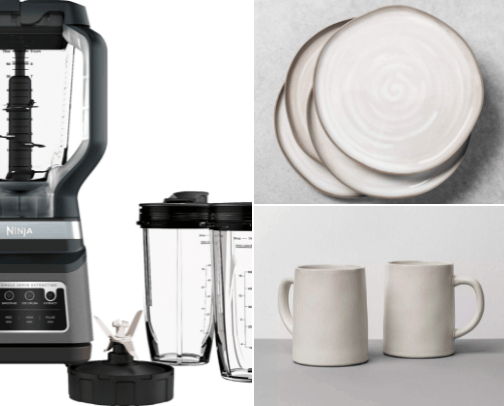 Kitchen necessities cover photo collage