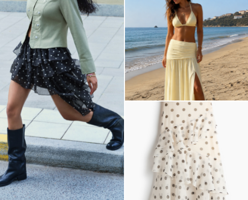 Skirts 🩷 cover photo collage