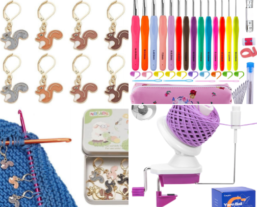 Yarn lovers cover photo collage