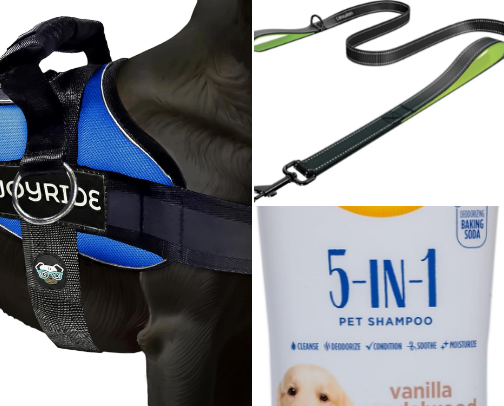 Doggy must haves! cover photo collage