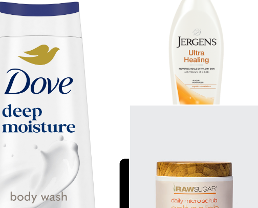 Best Body Care Products cover photo collage