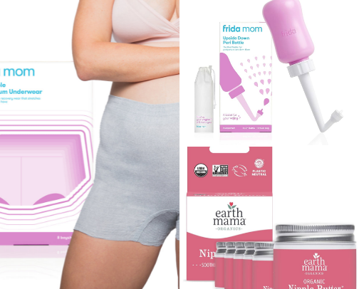 Postpartum must haves cover photo collage