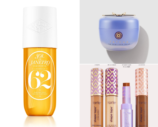My favorite beauty recs cover photo collage