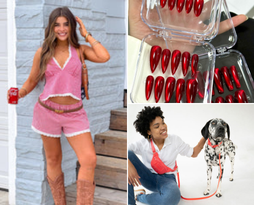 I See RED❤️💋🌹 cover photo collage