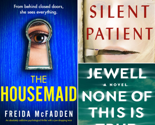 mystery/thriller books 😍 cover photo collage